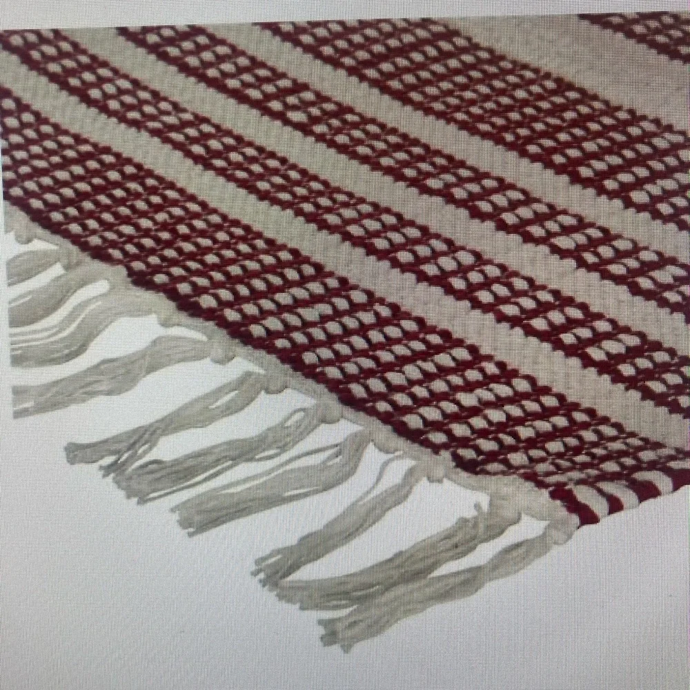 Tassel decorative rug. New, never used